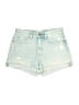 FRAME Denim 100% Cotton Blue Denim Shorts Size 27 waist - photo 1