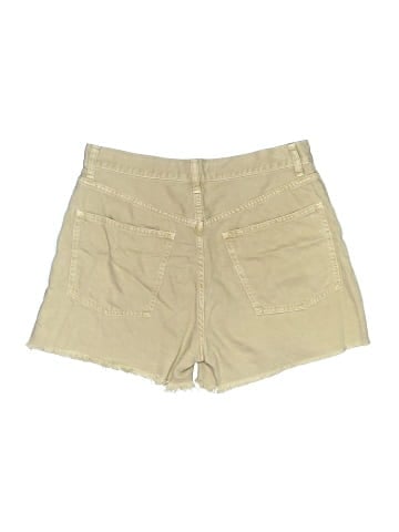 Madewell Pleated Low-Slung Denim Shorts in Garment Dye: Airy Denim Edition (view 2)