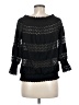 Deletta 100% Polyester Black 3/4 Sleeve Blouse Size M - photo 2