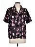 Jason Wu Black Short Sleeve Blouse Size L - photo 1