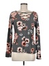 Colosseum Athletics Gray Long Sleeve Blouse Size M - photo 1