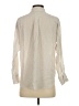 Everlane Metallic Ivory Long Sleeve Button-Down Shirt Size 2 - photo 2