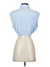 Elodie 100% Polyester Blue Sleeveless Blouse Size XS - photo 2