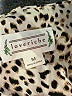 LoveRiche 100% Polyester Animal Print Tan Casual Dress Size M - photo 7