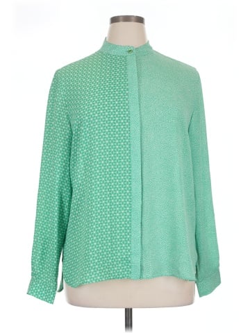 Anne Klein Long Sleeve Blouse (view 1)