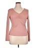 Shein Curve 100% Polyester Pink Long Sleeve T-Shirt Size 14 Plus (1) - photo 1