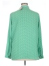 Anne Klein 100% Polyester Green Long Sleeve Blouse Size XL - photo 2