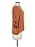 Industry 100% Polyester Brown 3/4 Sleeve Blouse Size M - photo 4