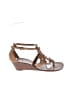 Tory Burch Tan Wedges Size 9 1/2 - photo 1