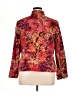 Coldwater Creek 100% Cotton Print Red Jacket Size XL - photo 2