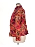Coldwater Creek 100% Cotton Print Red Jacket Size XL - photo 5