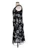 Studio 1 100% Polyester Paisley Black Casual Dress Size 16 Petite - photo 5