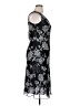 Studio 1 100% Polyester Paisley Black Casual Dress Size 16 Petite - photo 4