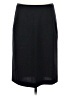 Theory Solid Black Formal Skirt Size 8 - photo 1