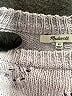 Madewell 100% Cotton Polka Dots Silver Pullover Sweater Size XS - photo 7