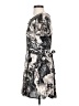 Zara Basic Print Gray Casual Dress Size S (estimated) - photo 5
