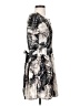 Zara Basic Print Gray Casual Dress Size S (estimated) - photo 4