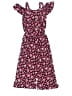 Justice Floral Burgundy Dress Size S (kids) - photo 1
