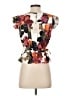 Adelyn Rae 100% Polyester Ivory Short Sleeve Blouse Size XS - photo 2