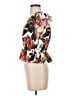Adelyn Rae 100% Polyester Ivory Short Sleeve Blouse Size XS - photo 5