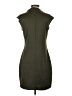 BCBG Solid Green Casual Dress Size S - photo 2