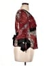 Candie's 100% Polyester Red 3/4 Sleeve Blouse Size XL - photo 4