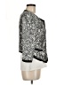 Cooperative 100% Polyester Metallic Silver Jacket Size M - photo 4