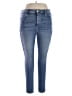 American Eagle Outfitters Solid Blue Jeans Size 16 - photo 1