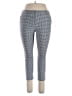 Theory Houndstooth Blue Casual Pants Size 14 - photo 1