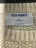 Old Navy 100% Cotton Solid Tan Pullover Sweater Size XL - photo 7