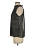 Banana Republic Silver Sleeveless Blouse Size S - photo 5