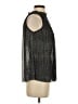 Banana Republic Silver Sleeveless Blouse Size S - photo 4