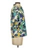 Johnny Was Print Blue 3/4 Sleeve Blouse Size XS - photo 4