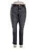 Old Navy Solid Gray Jeans Size 14 - photo 1