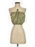 Eberjey 100% Cotton Green Sleeveless Blouse Size S - photo 1