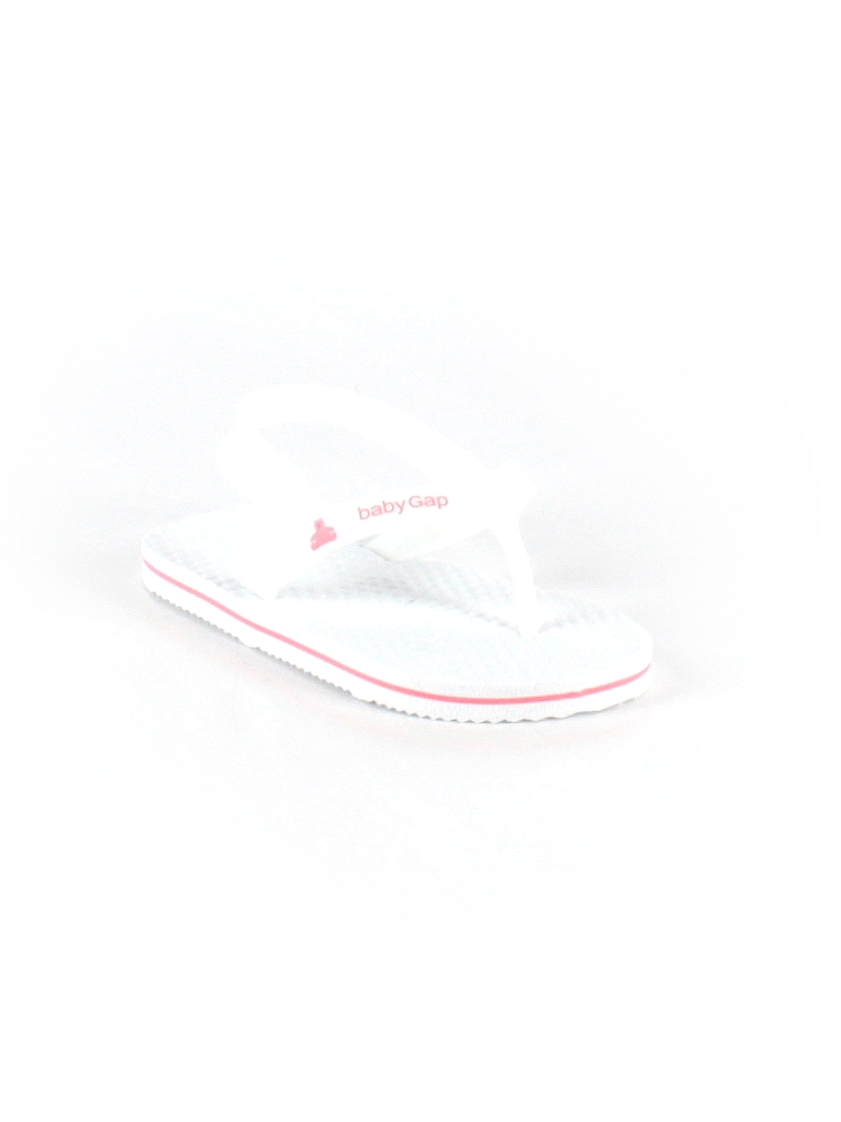 Baby Gap Solid White Sandals Size 18-24 