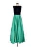 Theia 100% Polyester Green Cocktail Dress Size 12 - photo 1
