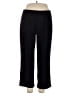 I.N. Studio Solid Black Casual Pants Size 2X - photo 1