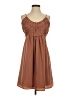 Chelsea 100% Polyester Brown Cocktail Dress Size S - photo 1