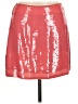J.Crew Collection 100% Polyester Graphic Red Formal Skirt Size 6 - photo 1