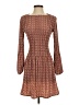 Maje 100% Polyester Tweed Brown Casual Dress Size EU (FR) 34 / US 2 - photo 1