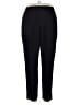 R&M Richards Solid Black Casual Pants Size 18WP - photo 1