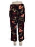 Units 100% Rayon Floral Red Casual Pants Size XL - photo 2