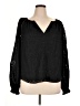 Joie Black Long Sleeve Blouse Size XL - photo 1