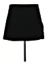 Zara Solid Black Casual Skirt Size M - photo 1