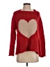 Wooden Ships Hearts Red Pullover Sweater Size XS - photo 1