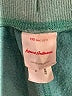 Hanna Andersson Color Block Teal Track Pants Size 8 - photo 3