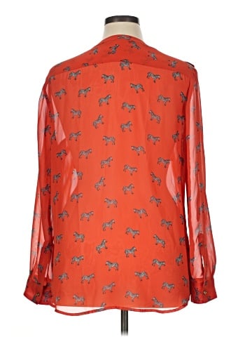 Charter Club Long Sleeve Blouse (view 2)