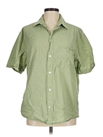 H&M Short Sleeve Button-Down Shirt (view 1)