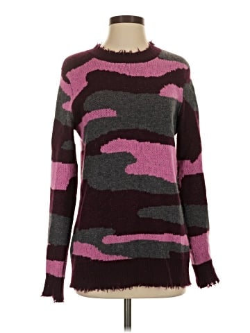 Aqua Cashmere Pullover Sweater (view 1)